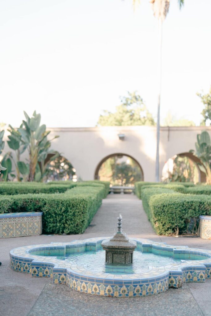 water fountain at park