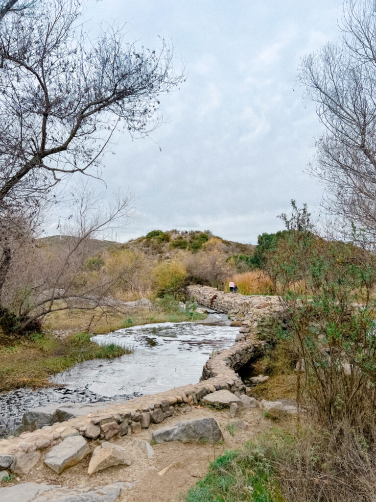 old mission dam at park