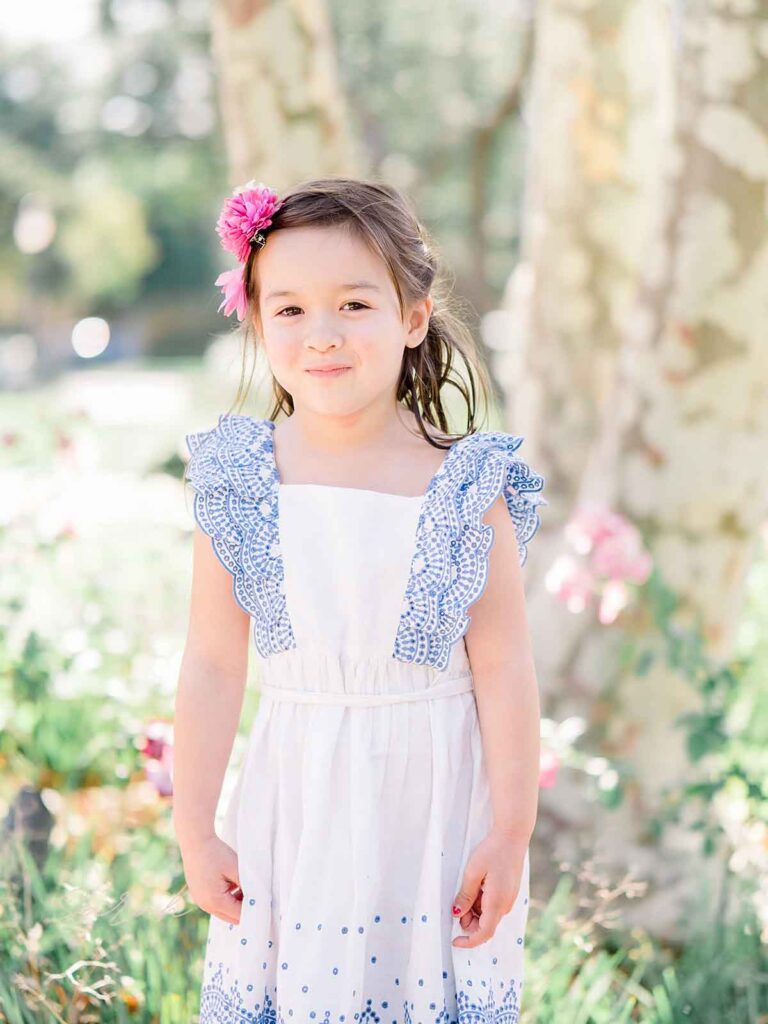 best photoshoot pose for a two year old girl